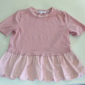 Peplum style T-shirt blouse small womens